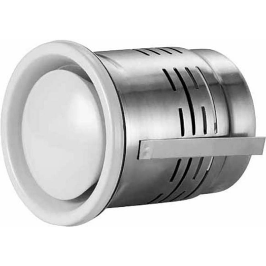 Brandskydd tallriksventil Helios BTK 125 Vit