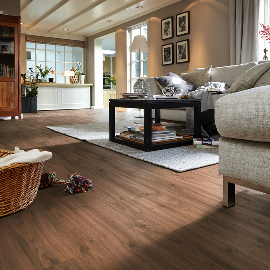 Laminatgolv Meister Laminate LL 150 S Amore Walnut 6389