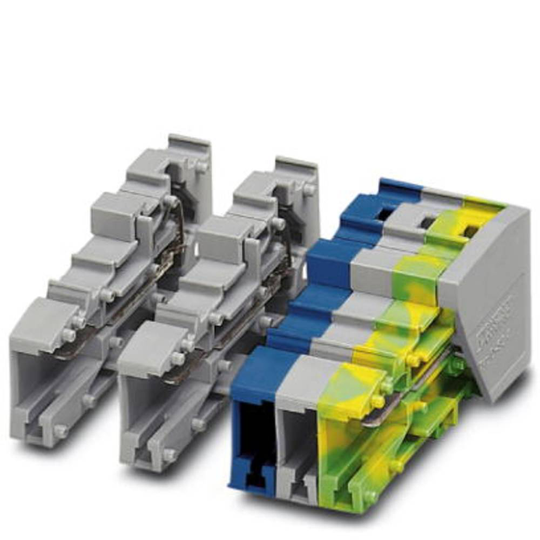 Phoenix Contact SC 4/ 1-L GNYE 3042612 Koppling Antal poler: 2 0.08 mm² 4 mm² Grön, Gul 50 st