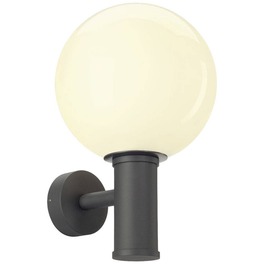 SLV GLOO PURE 1002002 LED-utomhusväggbelysning E27 23 W Antracit