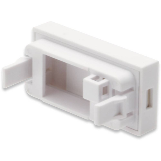 Ramplatta 1-fasig Digitus DN-93802-1-SH Vit