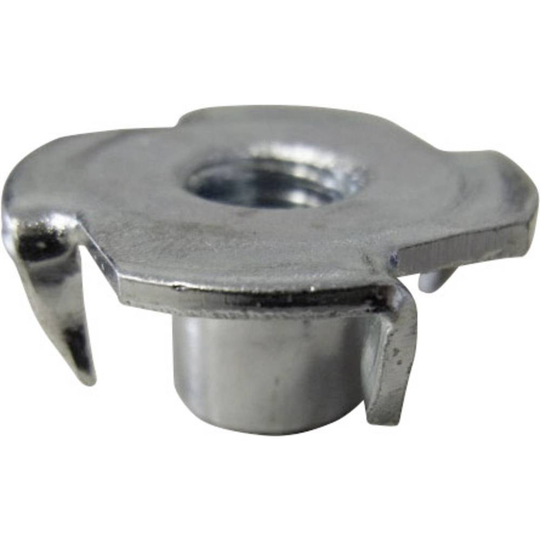 TOOLCRAFT 812813 Låsmutter M6 Stål 100 st