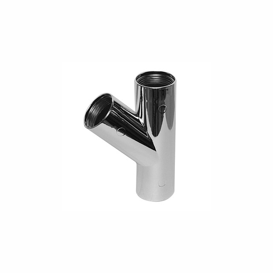T-RÖR 45X32MM VULK KROM | Beijerbygg Byggmaterial