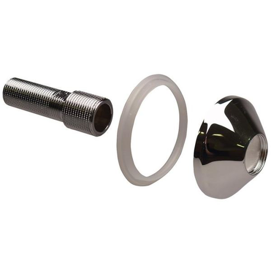 Uponor 1869963 Nippel 1/2" x 3/4", med förkromad täckbricka