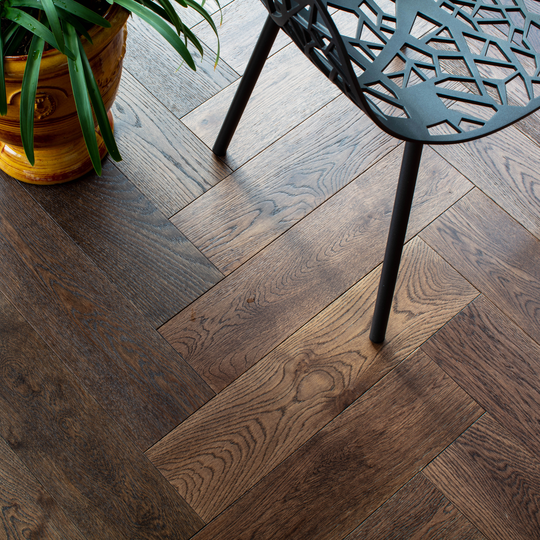 Trägolv Nordic Floor Ek 1-stav Grand Belfort Fiskben