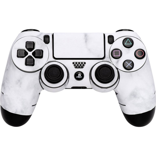 Software Pyramide Skin für PS4 Controller White Marble Skal PS4