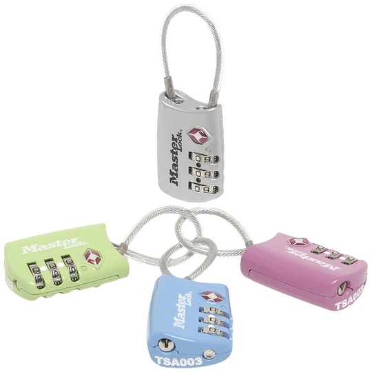 Master Lock P22071 Väsklås Flerfärgad
