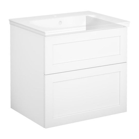 Gustavsberg Artic Kommod 60 cm, utan tvättställ Vit, ramlucka