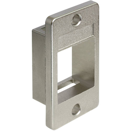 Keystone-fäste Delock 86213 Zinkgrå