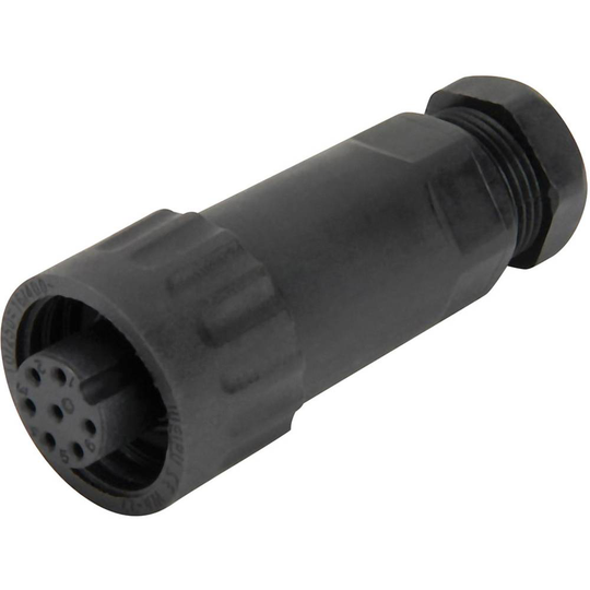 Weipu 814058 Rundkontakt Hona rak Serie (rundkontakt): WA Totalt antal poler: 6 + PE 1 st