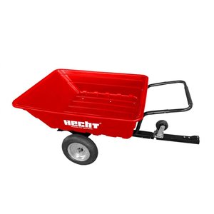 Skottkärra/dragkärra med koppling till åkgräsklippare - 300kg