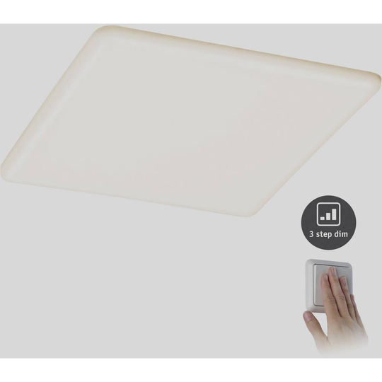 Paulmann 93062 EB Panel Veluna VariFit LED-inbyggnadsbelysning 21 W Satin