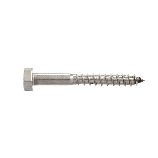 Almén Special Fastener 571210200 Sexkantsträskruv FZB 4.6 DIN 571 10 x 200 mm, 50-pack
