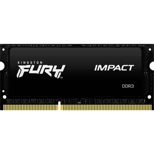Kingston KF318LS11IB/4 Internminne Laptop Modul FURY Impact 4 GB 1 x 4 GB DDR3 1866 MHz CL11