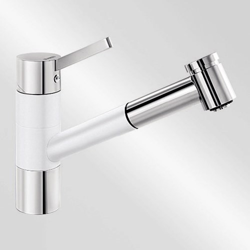Blanco Köksblandare Tivo S - Silgranit-look Vit