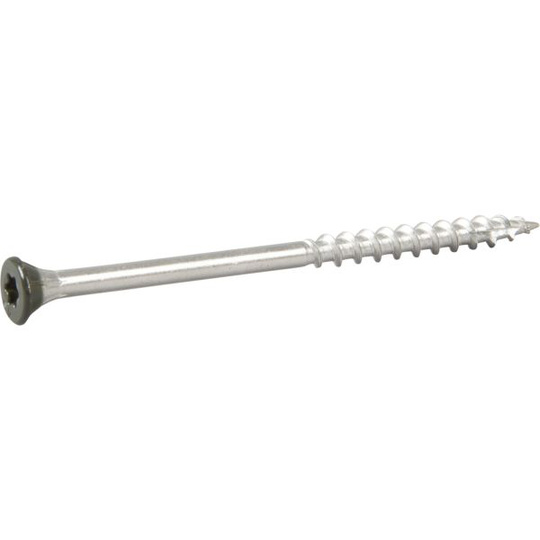 ESSVE 537472 Fasadskruv 4,4x72 mm, rostfri/syrafast A4, band. Svart, 250-pack