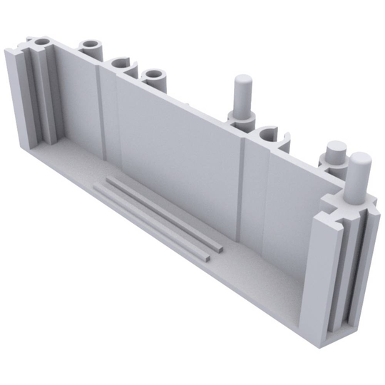 Kretskortshållare ände expanderbar (L x B) 22.50 mm x 72 mm Camdenboss CIME/M/SE2250 1 st