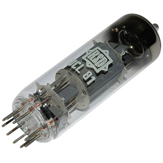 UCL 81 Elektronrör Triod-ändpentod 150 V 1.3 mA Antal poler: 9 Lampsockel: Noval Innehåll 1 st
