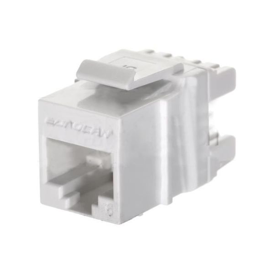 Eurolan 16B-U6-03WT Keystoneuttag Typ av kontakt: RJ45 8(4) Vit