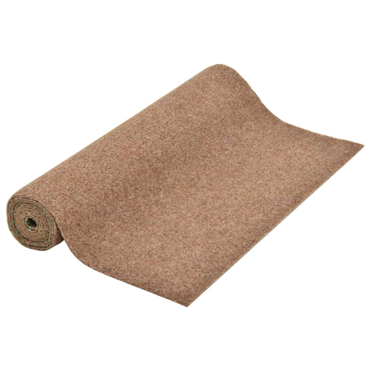vidaXL Konstgräs med halkskydd 20x1 m beige