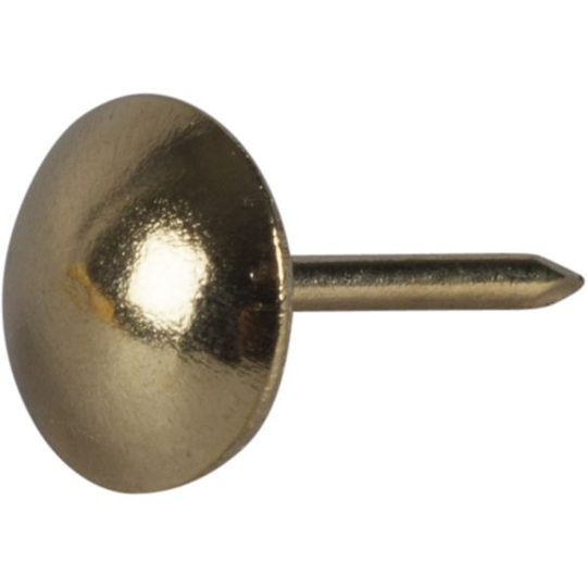 ESSVE 522212 Möbelspik huvuddiameter 8 mm 1,4 x 13 mm, mässing, 35-pack