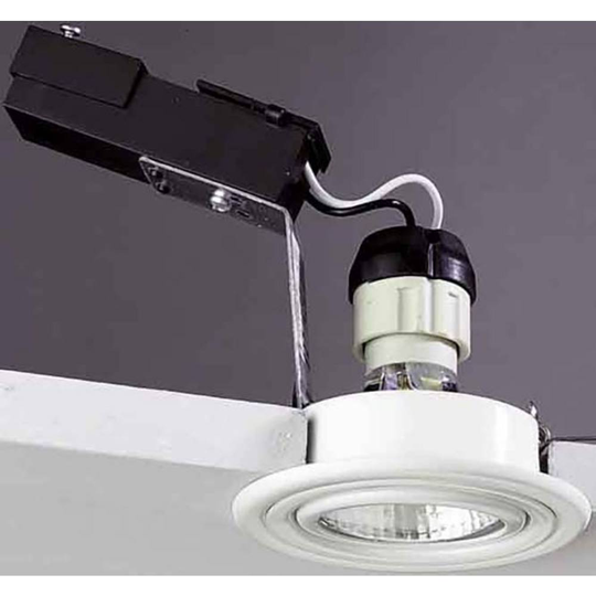 Brumberg 0H199607 0H199607 Inbyggnadsbelysning Högspännings Halogen lampa GZ10 50 W Vit