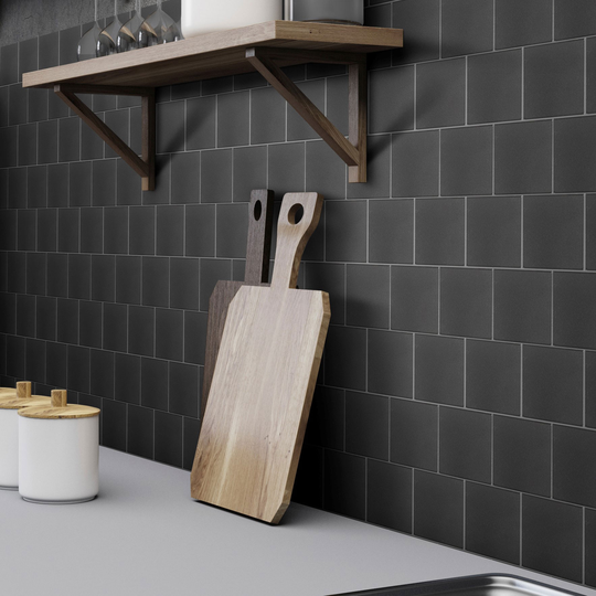 Klinker Arredo Unicolor Black 10x10 cm