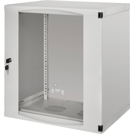 LogiLink W12F64G 19 väggskåp (B x H x D) 570 x 210 x 655 mm 12 U Grå (RAL 7035)