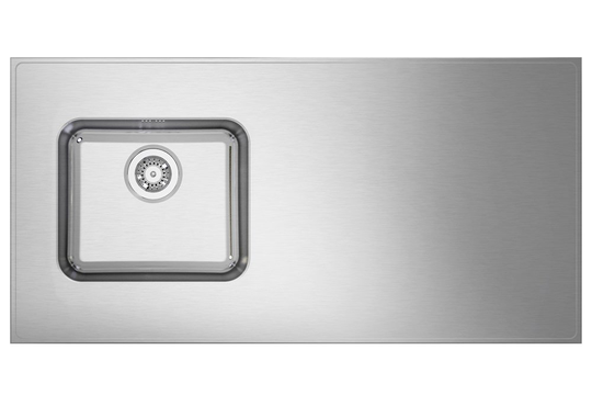 Stala Seven N-diskbänk 2700 mm med en låda N2700