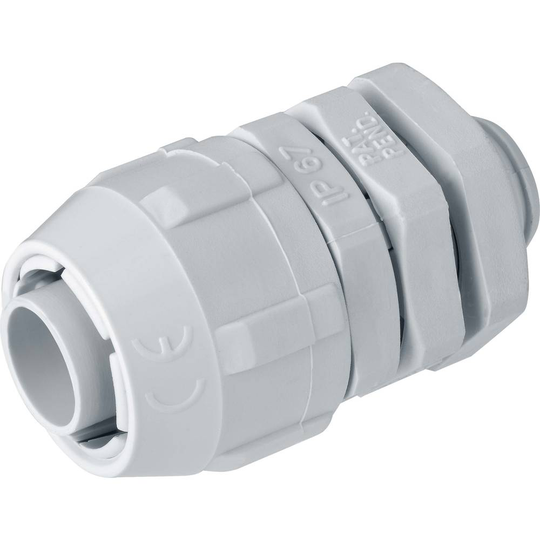 Fränkische Rohrwerke 28162016 FKV-SW-K 16M25 Slangskruvlåsning Grå 14.8 mm 10 st