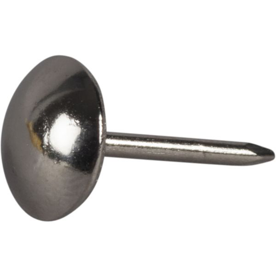 ESSVE 522202 Möbelspik huvuddiameter 8 mm 1,3 x 11 mm, förnicklad, 40-pack