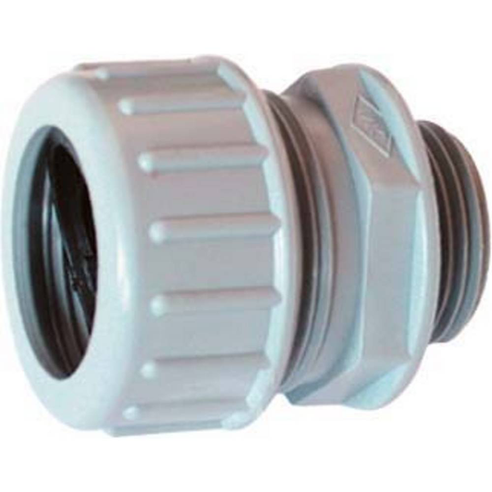 Fränkische Rohrwerke 25955025 FKV-E 25 Slangskruvlåsning Grå 20 mm 25 st