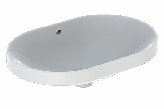 Ifö Tvättställ Variform Ellips 60 cm Med Bräddavlopp