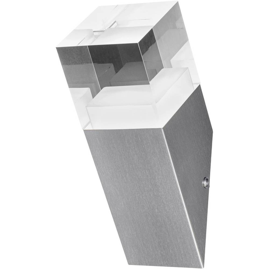LEDVANCE Endura Style Torch Crystal 4058075474215 LED-utomhusväggbelysning 4.50 W EEK: beroende av ljuskälla Stål