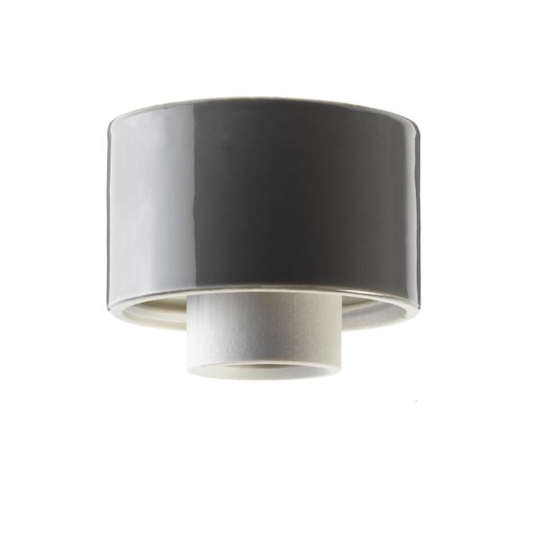 Ifö Electric 55732-000-12 Sockel rak, E27, IP54 Grå