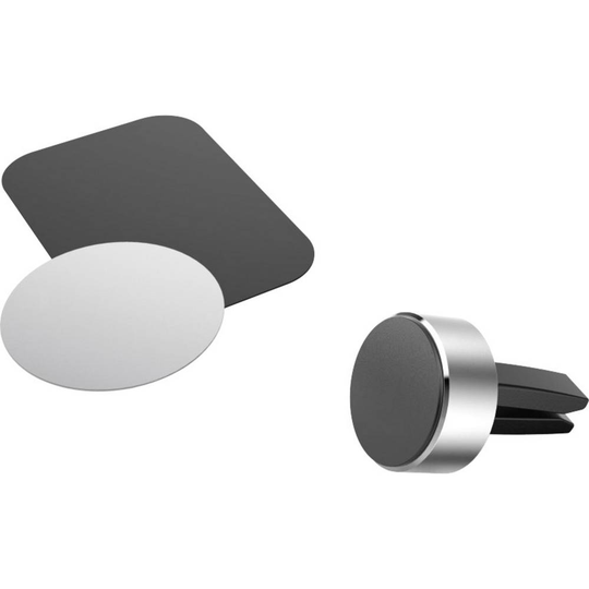 Hama Magnet Alu Ventilationsgaller Mobilhållare för bil 360° vridbar, Magnetfäste