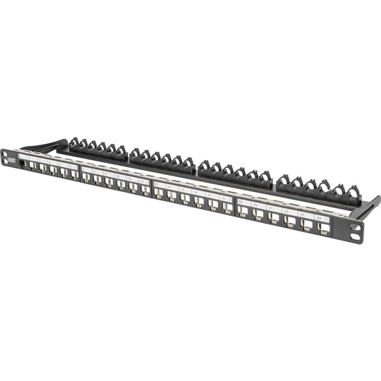 Digitus DN-91422 26 + 2 Port Nätverk Patchpanel 0.5 U