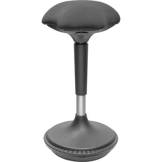 Digitus Sitt-stå-stol DA-90422 Svart, Svart (RAL 9005) DA-90422