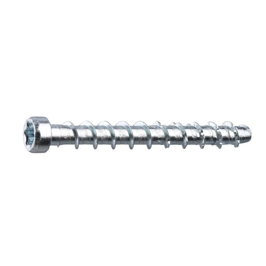 Grabber CTX40Z200 Betongskruv för lister & socklar 4,5 x 40 mm, Zink 200-pack