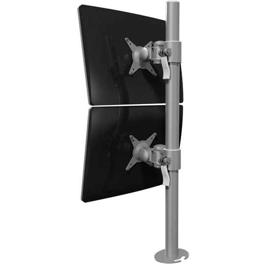 Dataflex ViewMate Style Monitorarm 672 2x Monitor bordsfäste 25,4 cm (10) - 55,9 cm (22) Justerbar i höjd, Tiltbar, Svängbar, Roterbar