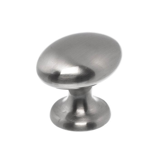 Linfalk Knopp oval blank nickel 4010-40-07