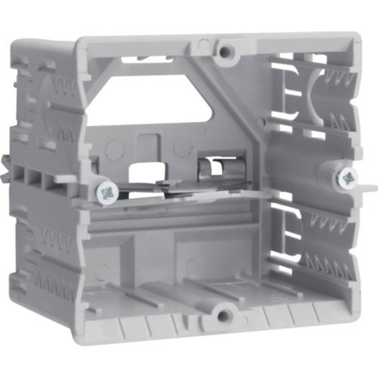 Kabelkanal Apparatdosa (L x B) 71 mm x 65 mm Hager GLT5000 1 st Ljusgrå