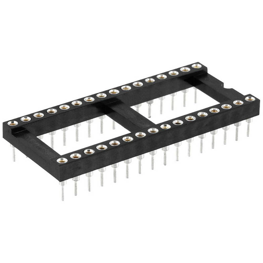 econ connect PZ32CB IC-sockel Antal poler: 32 Precisions-kontakt 1 st Tube
