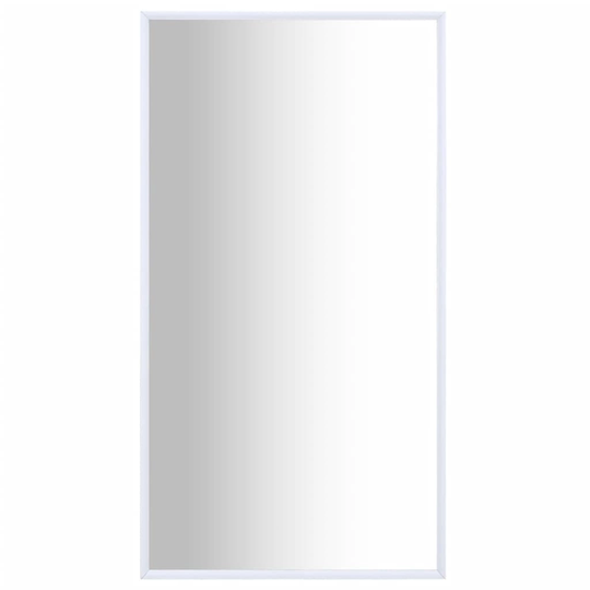 vidaXL Spegel vit 100x60 cm