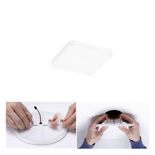 LED-panel infälld 6 W N/A Paulmann 79953 Vit
