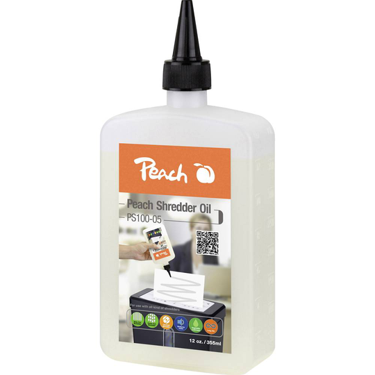 Dokumentförstörar-olja Peach PS100-05 355 ml