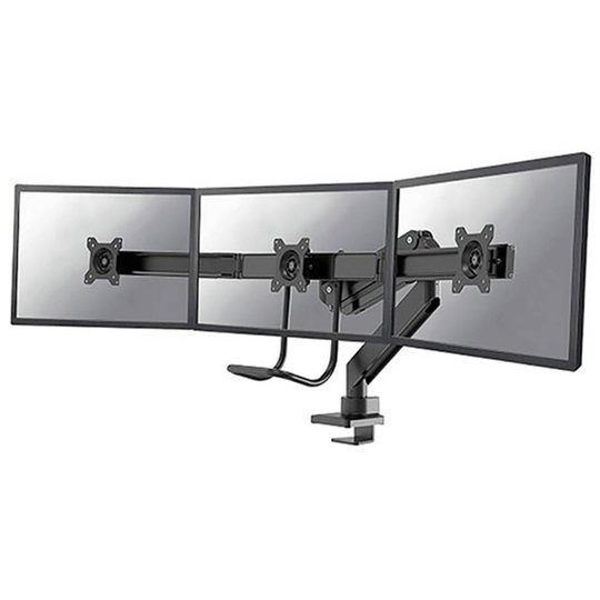 Neomounts by Newstar NM-D775DX3BLACK 3x Monitor bordsfäste 43,2 cm (17) - 61 cm (24) Svängbar, Roterbar, Tiltbar