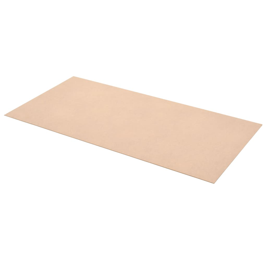 vidaXL MDF-skivor 5 st rektangulära 120x60 cm 2,5 mm