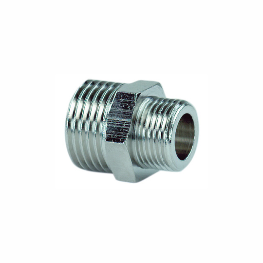 METALLRÖRDEL R15XR10 DUBBELNIPPEL | Beijerbygg Byggmaterial