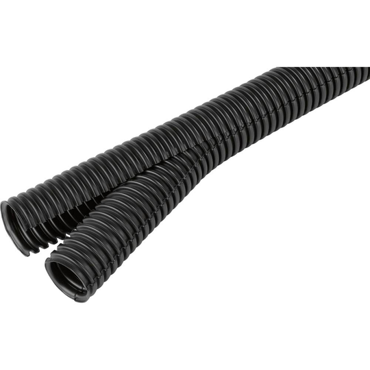 Fränkische Rohrwerke 38401600 Korrugerat rör (value.1363853) Svart 16 mm 50 m